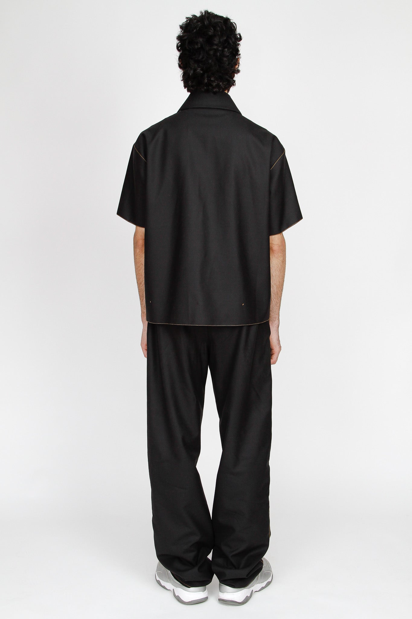 gran maestro wool suit (black)