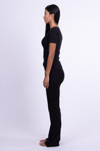 black obsidian organic cotton shirt