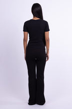 black obsidian organic cotton shirt