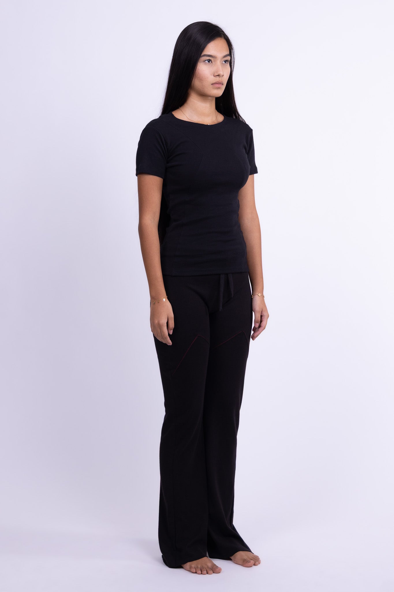 black obsidian organic cotton shirt