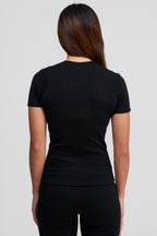 black obsidian merino wool shirt