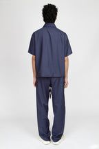 gran maestro wool suit (blue)