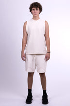 undyed organic cotton tank top