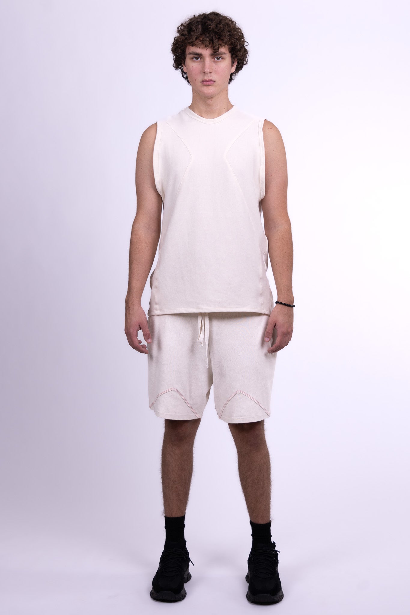 undyed organic cotton tank top