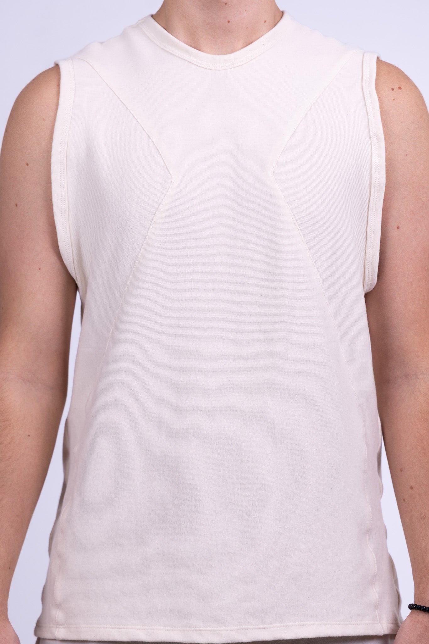 undyed organic cotton tank top