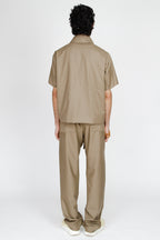 gran maestro wool suit (olive)