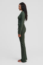 jade merino wool pants