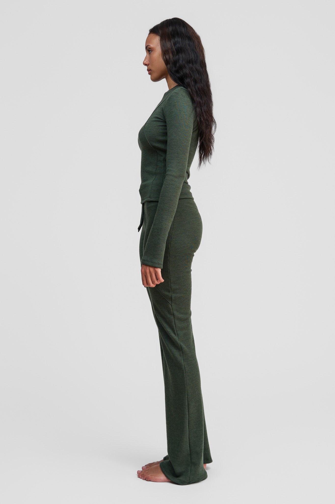 jade merino wool pants