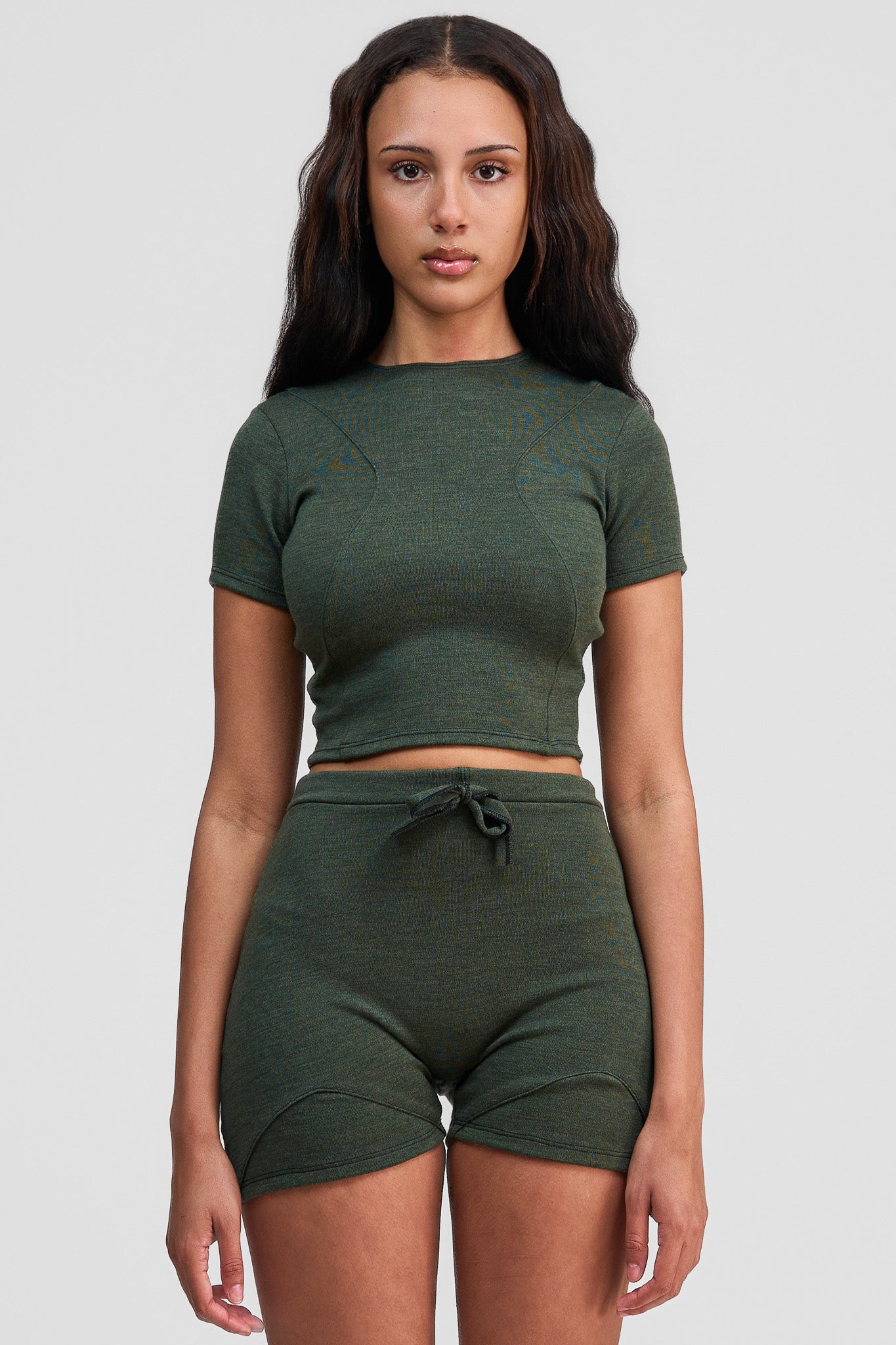 jade merino wool shirt