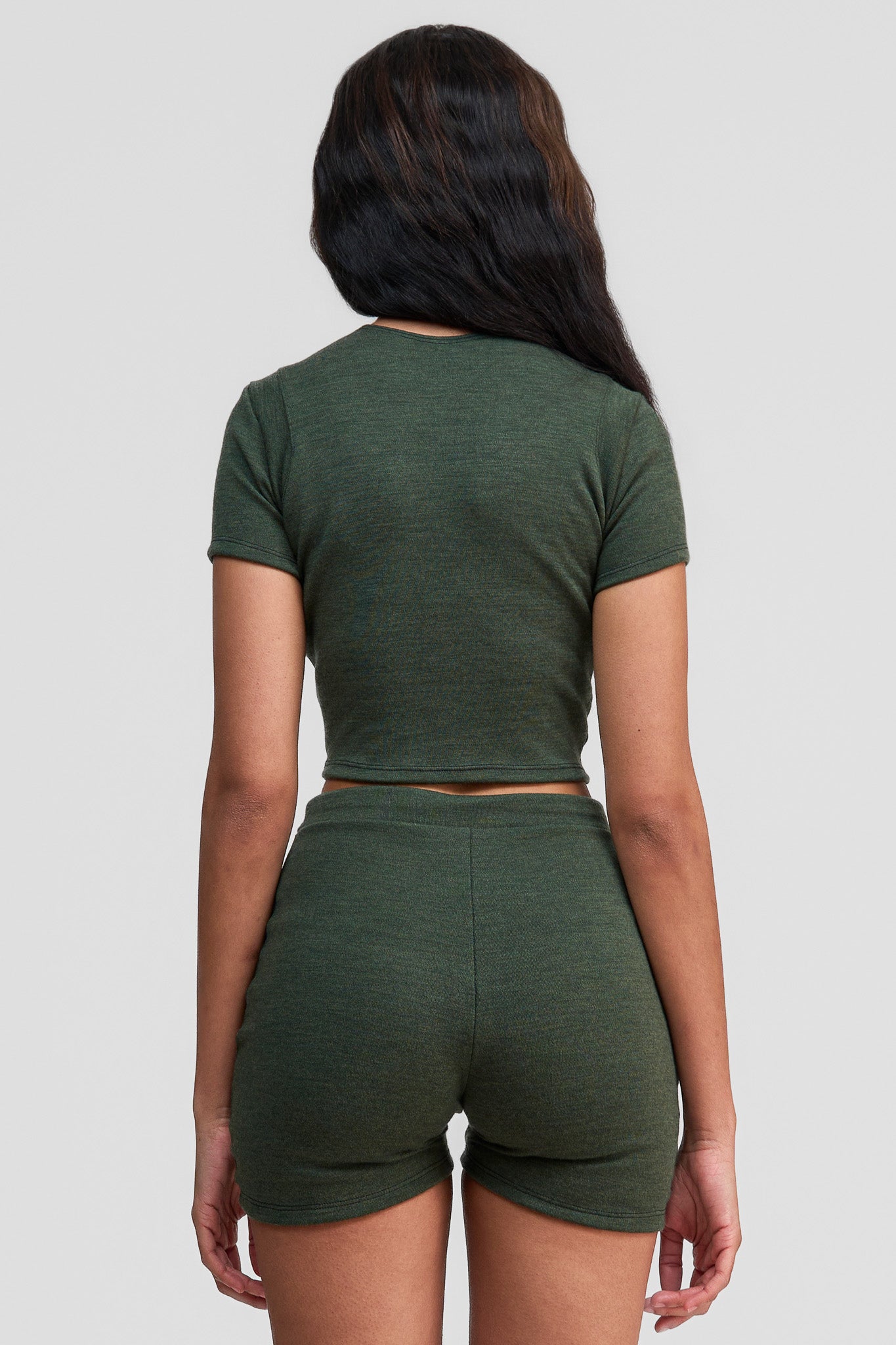 jade merino wool shirt