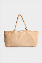 tannin brown organic cotton tote bag