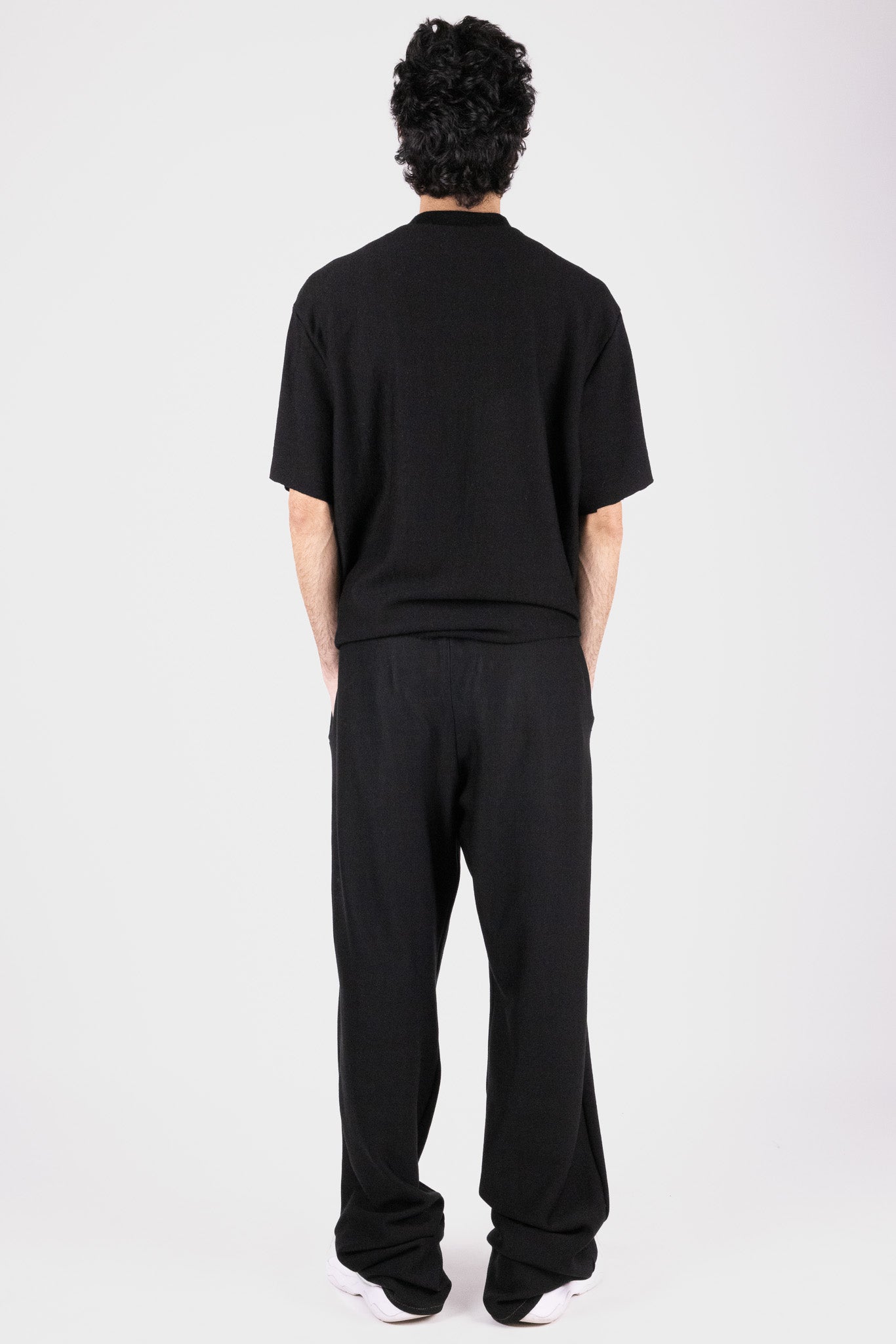 joust merino wool shirt (black)