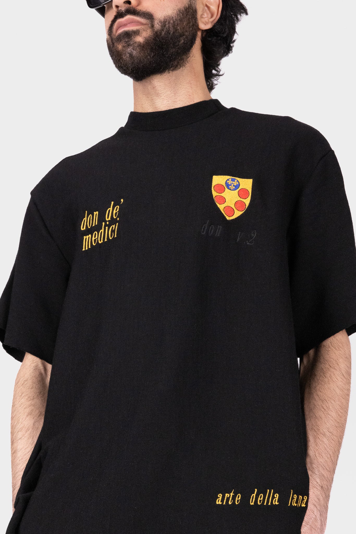 joust merino wool shirt (black)