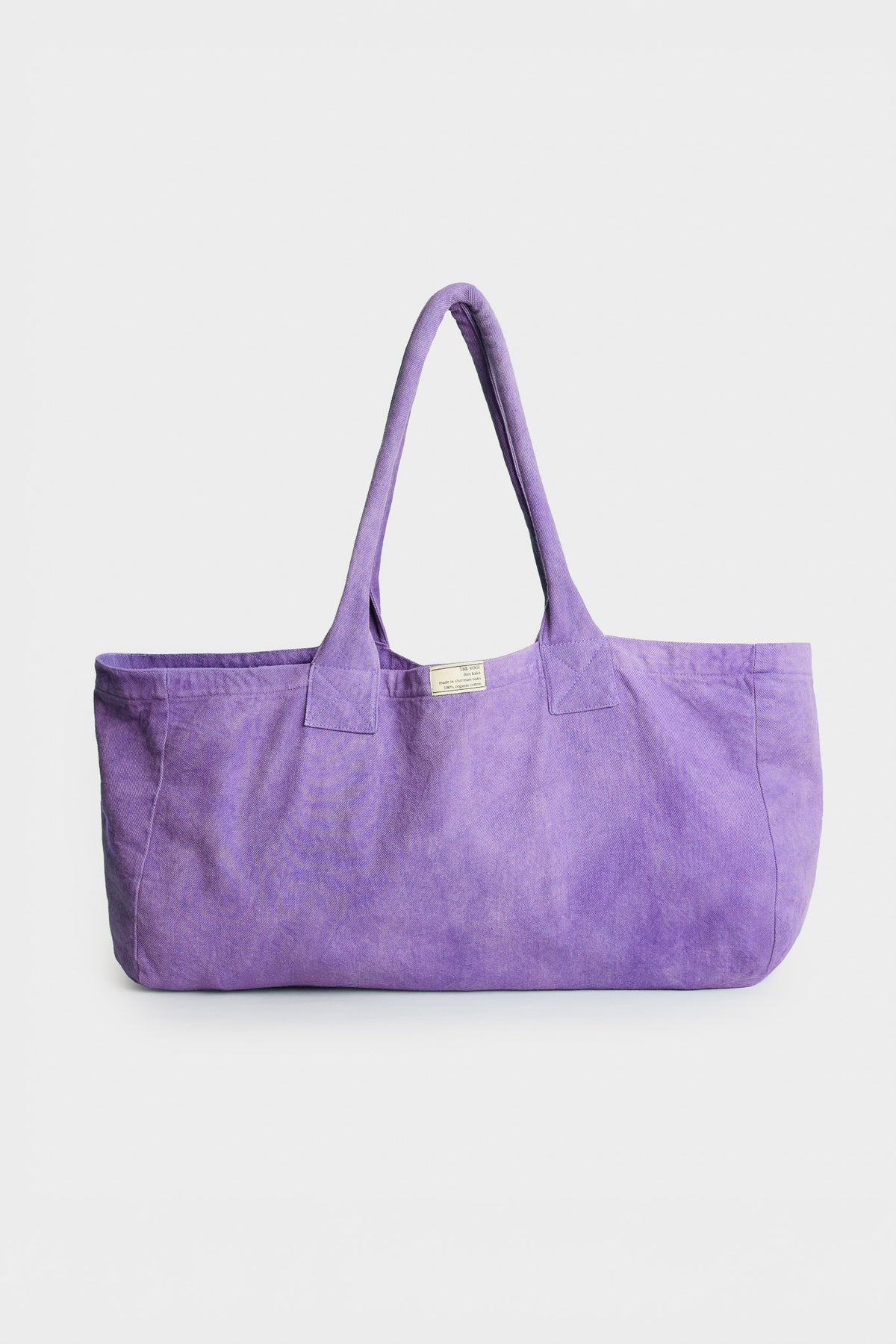 amethyst organic cotton tote bag