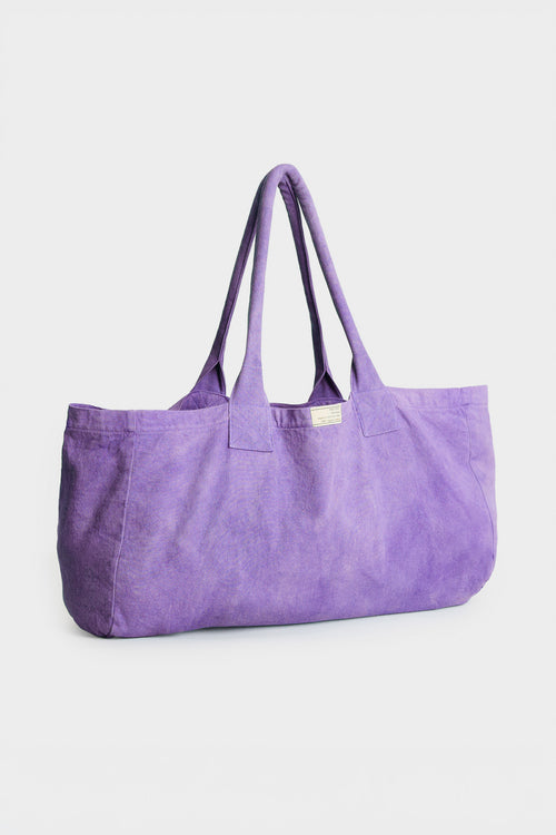 amethyst organic cotton tote bag