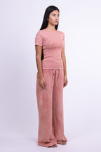 rose quartz organic cotton shirt