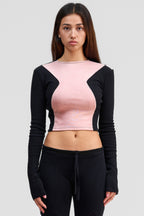 rhodonite organic cotton long sleeve shirt