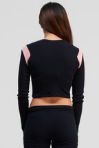 rhodonite organic cotton long sleeve shirt