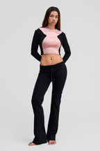 rhodonite organic cotton long sleeve shirt