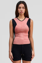 rhodonite organic cotton tank top