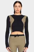 malachite organic cotton long sleeve shirt