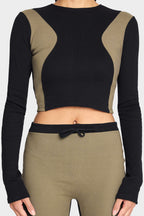 malachite organic cotton long sleeve shirt