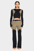 malachite organic cotton pants