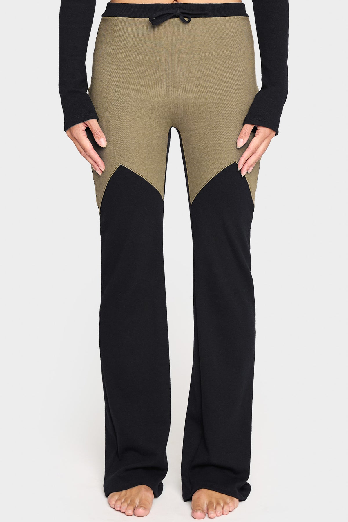 malachite organic cotton pants