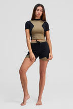 malachite organic cotton shirt