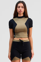 malachite organic cotton shirt