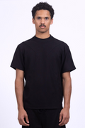 black organic cotton shirt