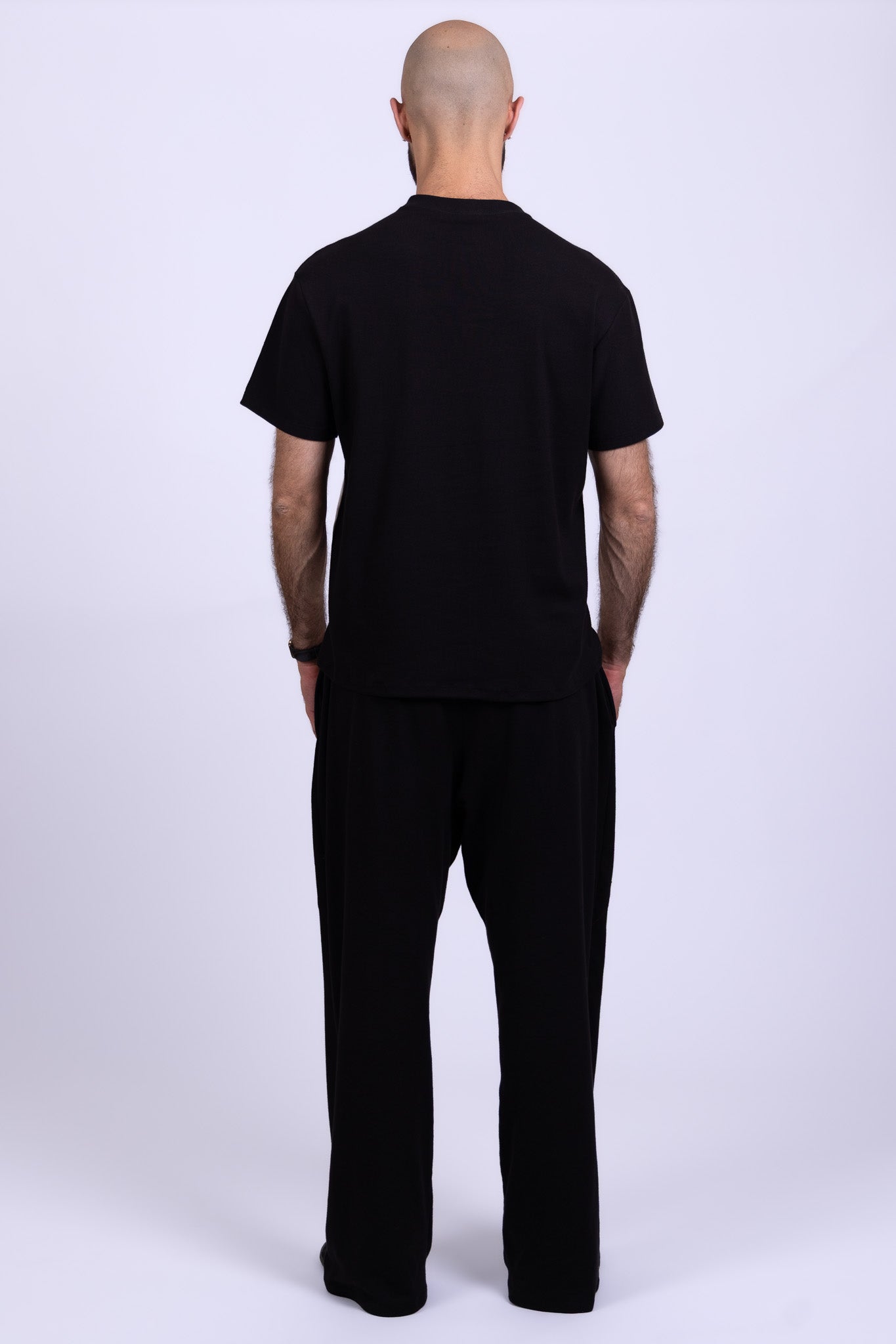 white black organic cotton shirt