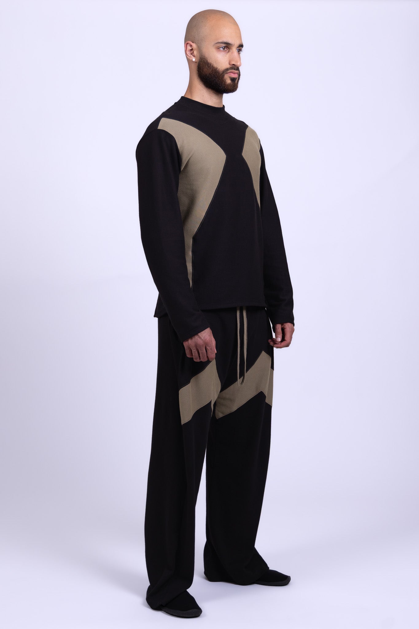 malachite organic cotton long sleeve shirt