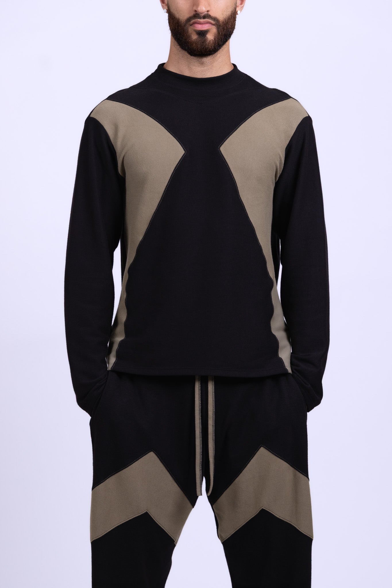 malachite organic cotton long sleeve shirt