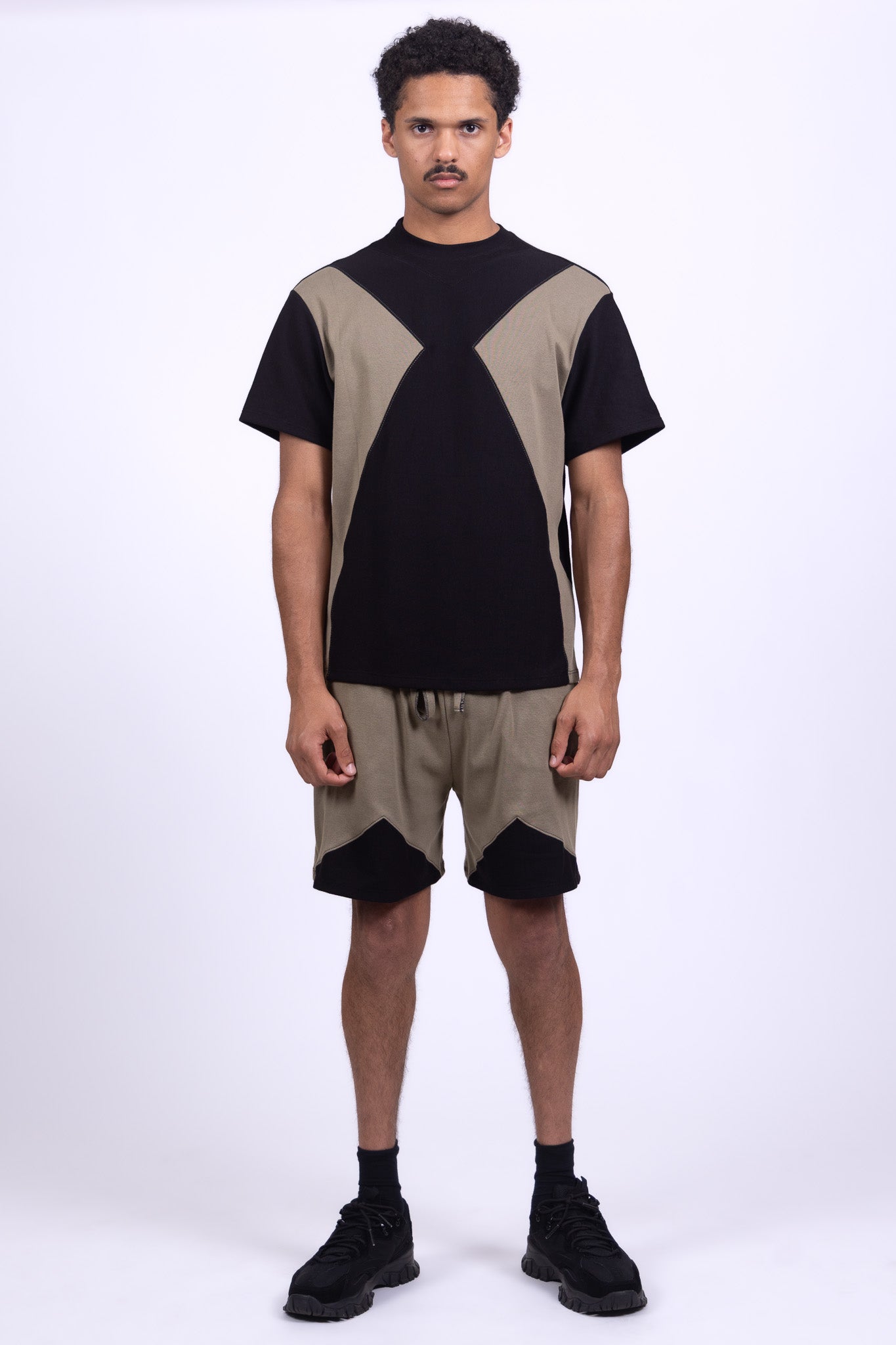 malachite organic cotton shorts