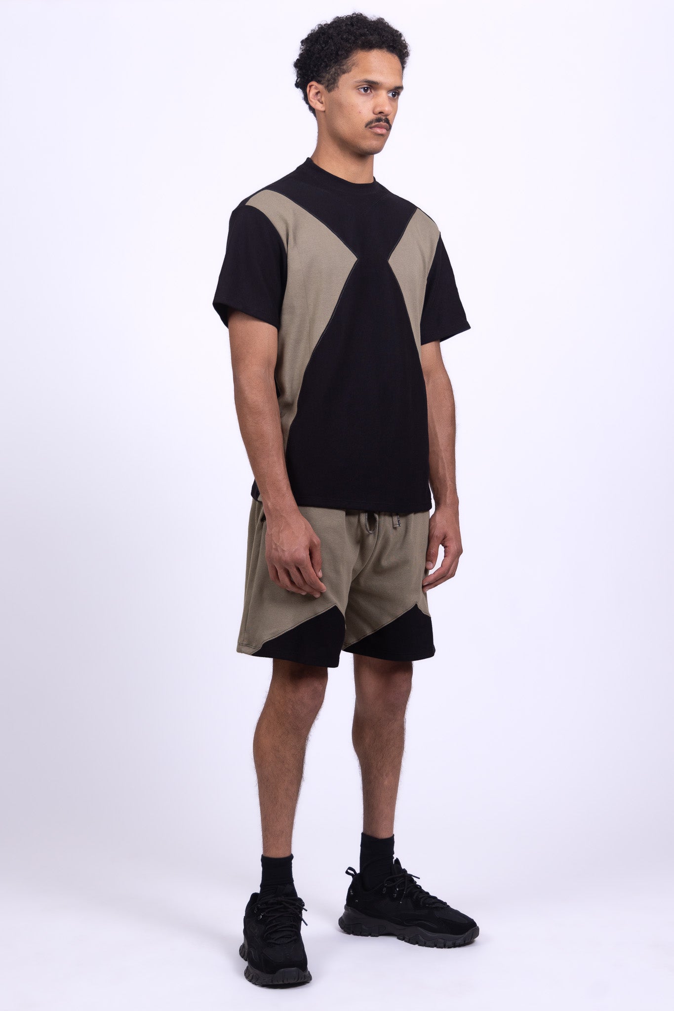 malachite organic cotton shorts