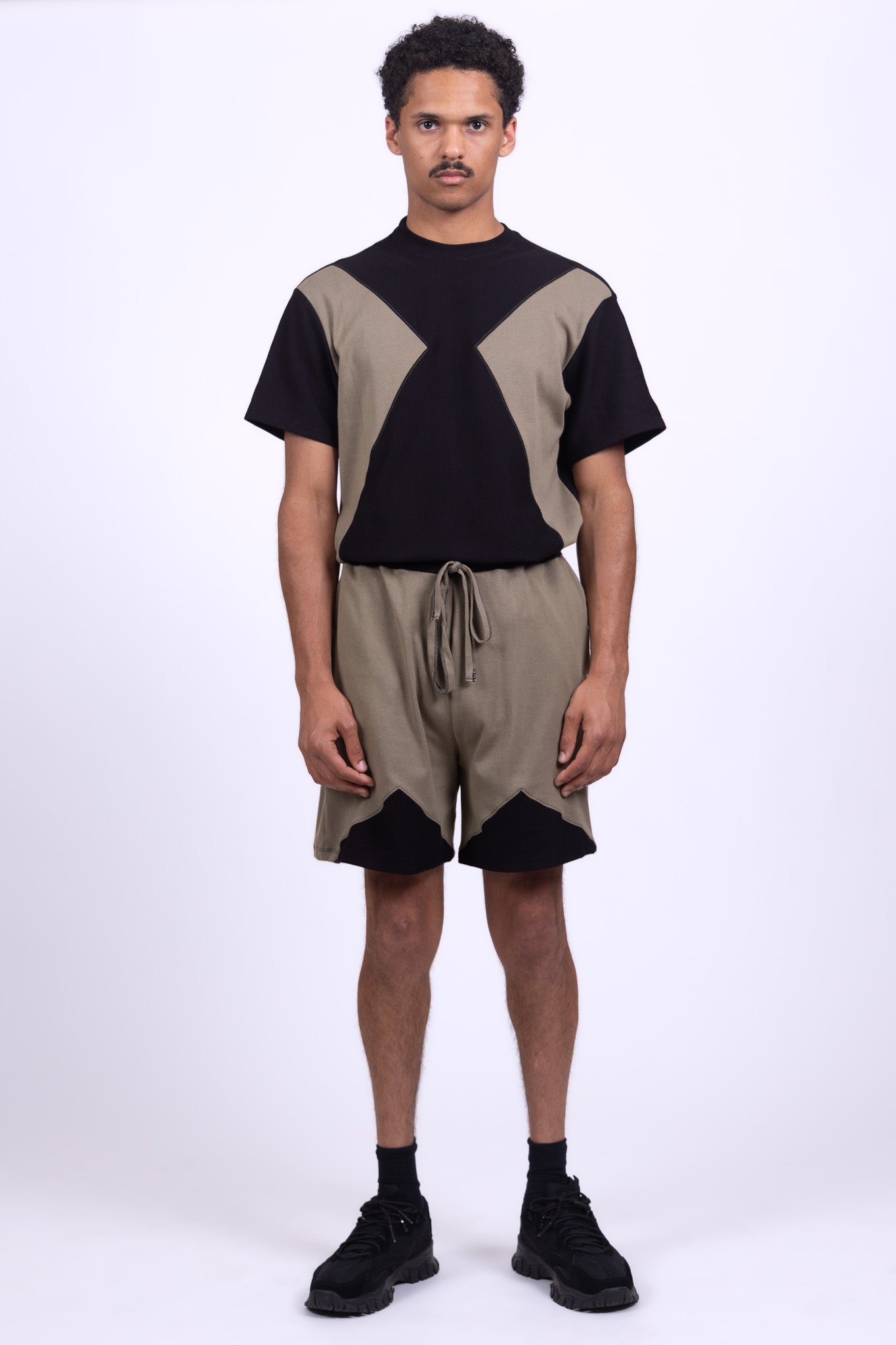 malachite organic cotton shorts