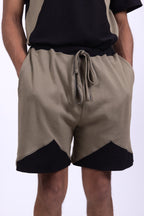 malachite organic cotton shorts