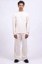 undyed organic cotton pants