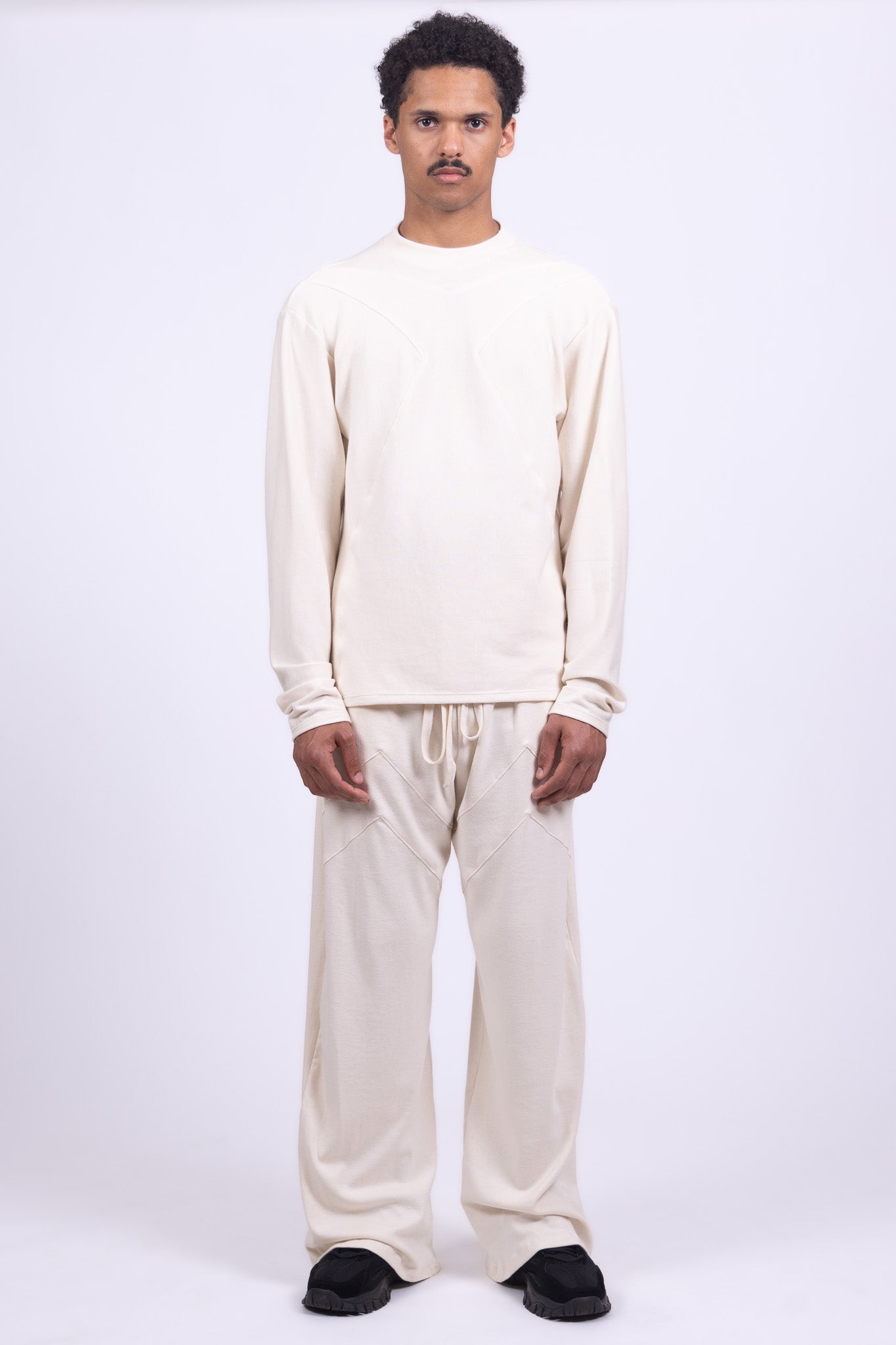 undyed organic cotton pants