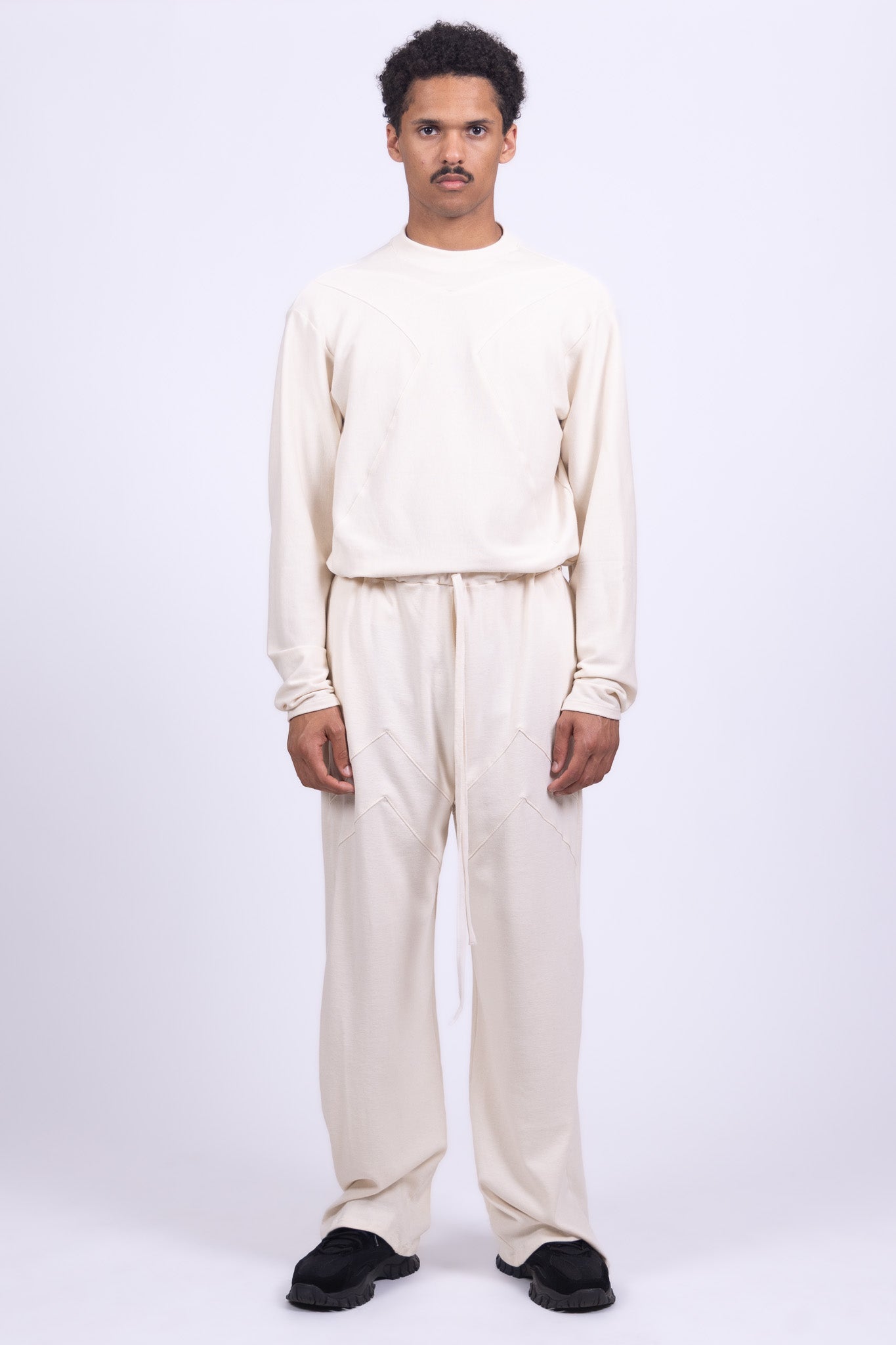 undyed organic cotton pants