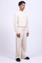 undyed organic cotton pants