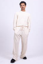 undyed organic cotton pants