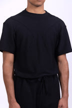 black merino wool shirt
