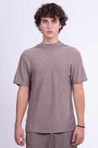 desert sand merino wool shirt