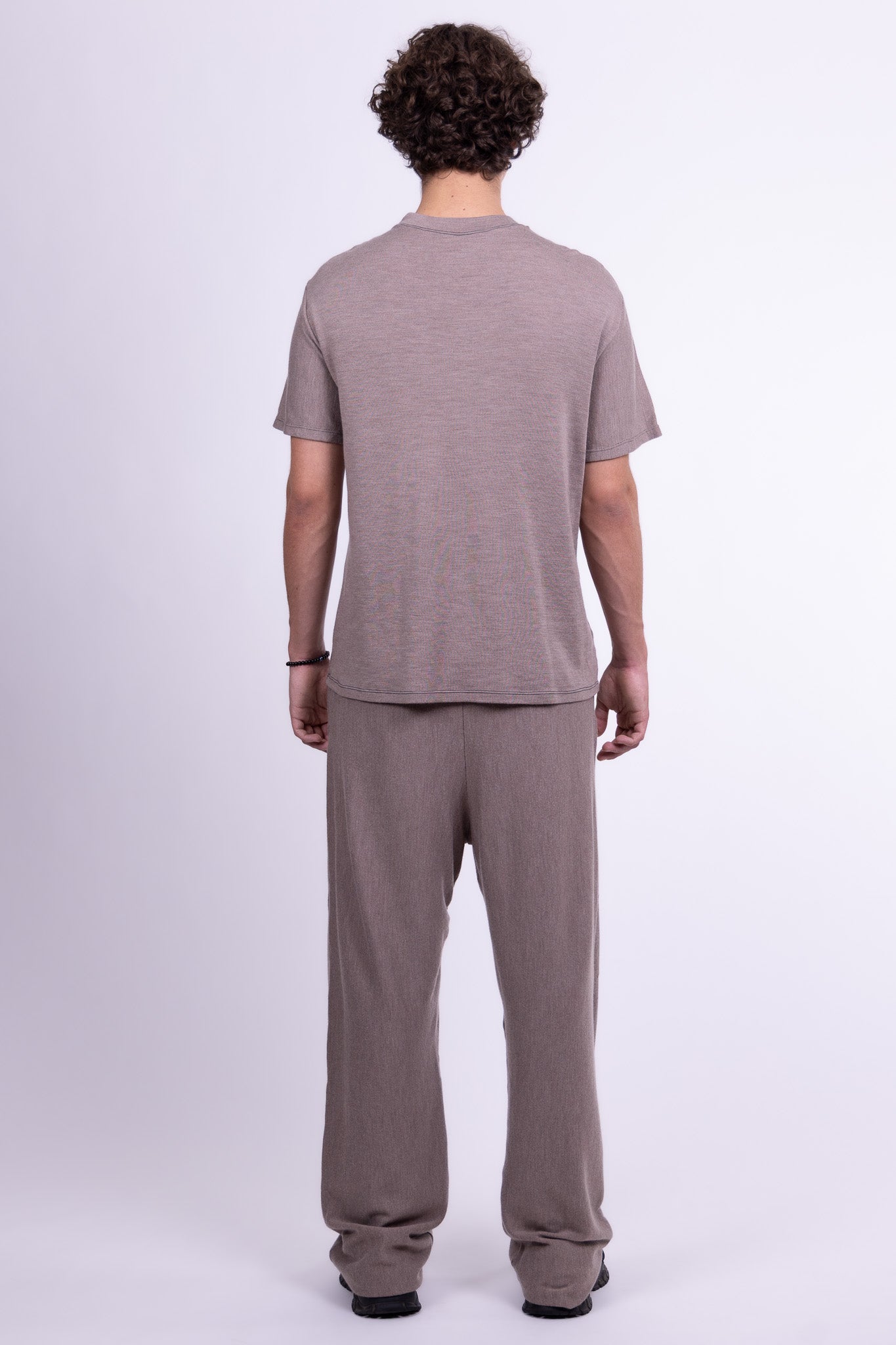 desert sand merino wool shirt