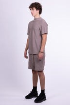 desert sand merino wool shorts