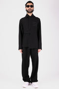 yogi merino wool suit (black)