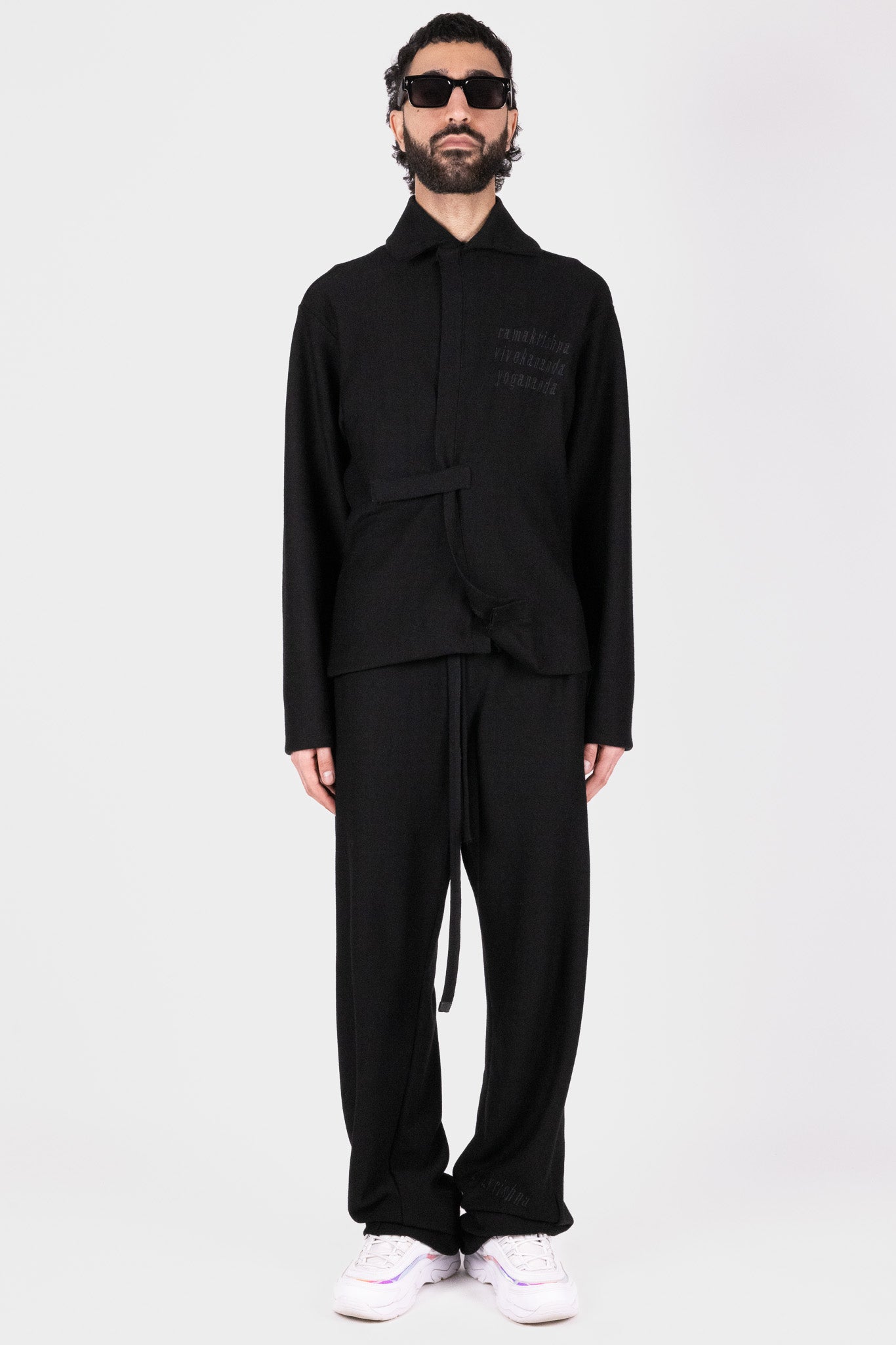 yogi merino wool suit (black)
