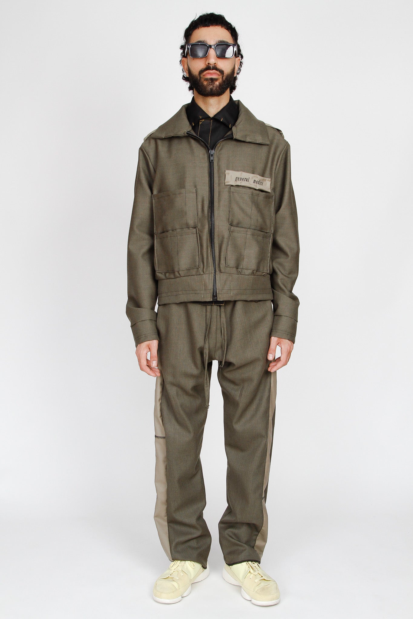 general medici wool outfit